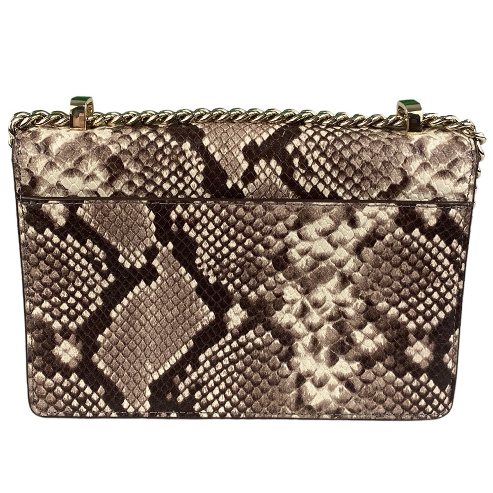Dkny Elissa Leather Python Embossed Crossbody Bag - image 4